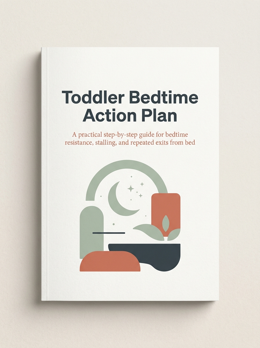Toddler Bedtime Action Plan Cover